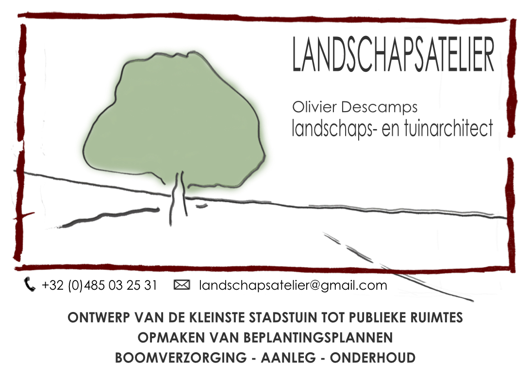 tuinarchitecten Astene Landschapsatelier  I  L'atelier du paysage